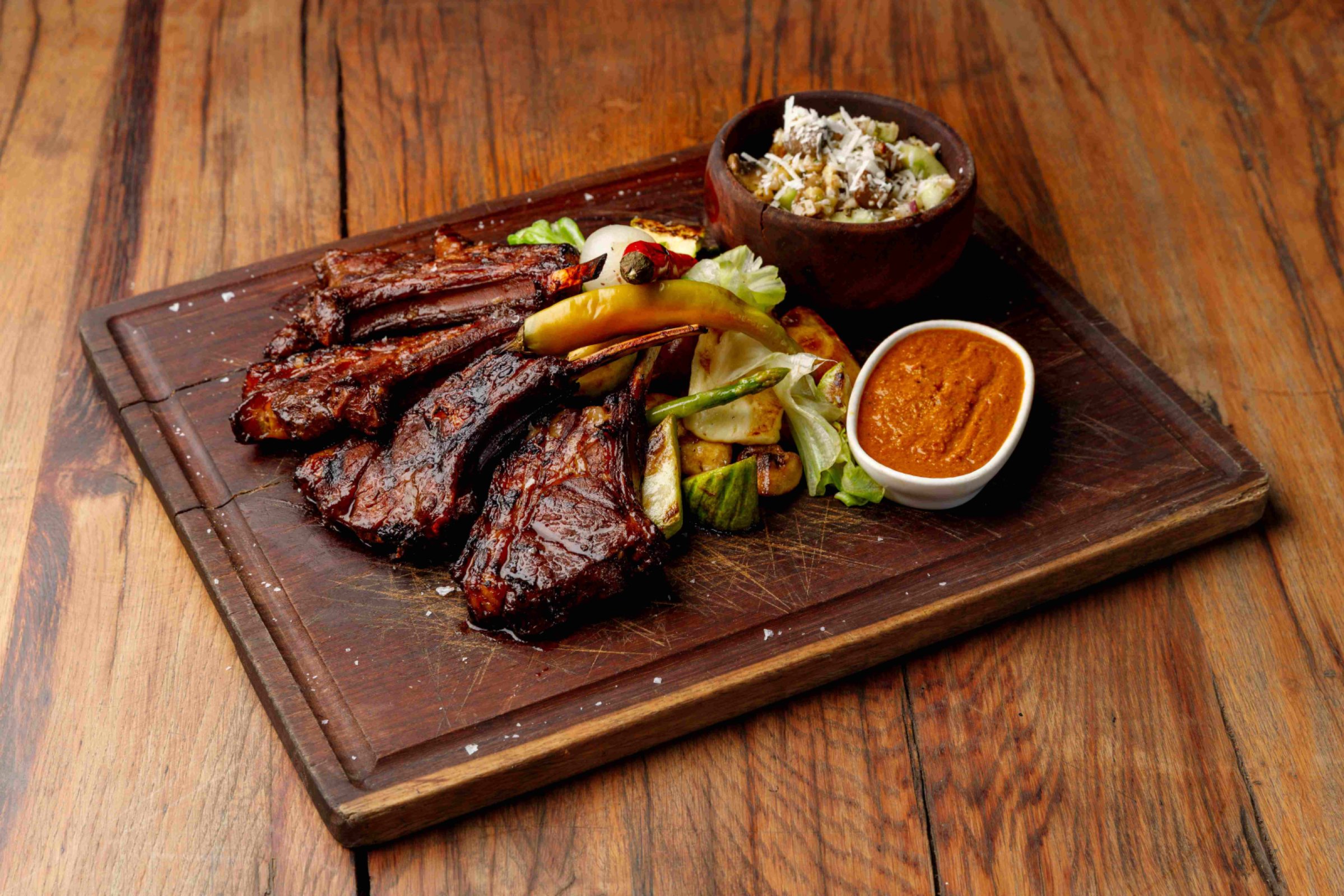 Korean BBQ Lamb Chops