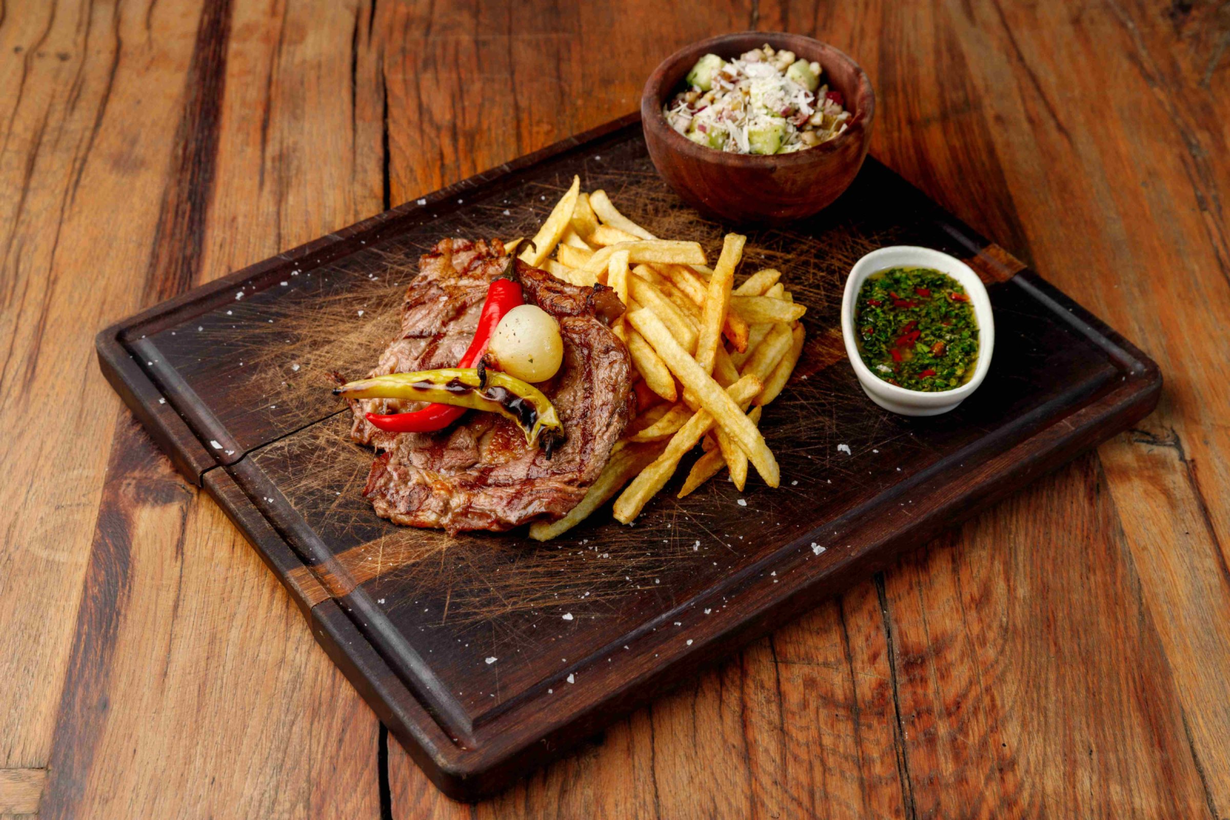Grilled Rib Eye Steak 300gm