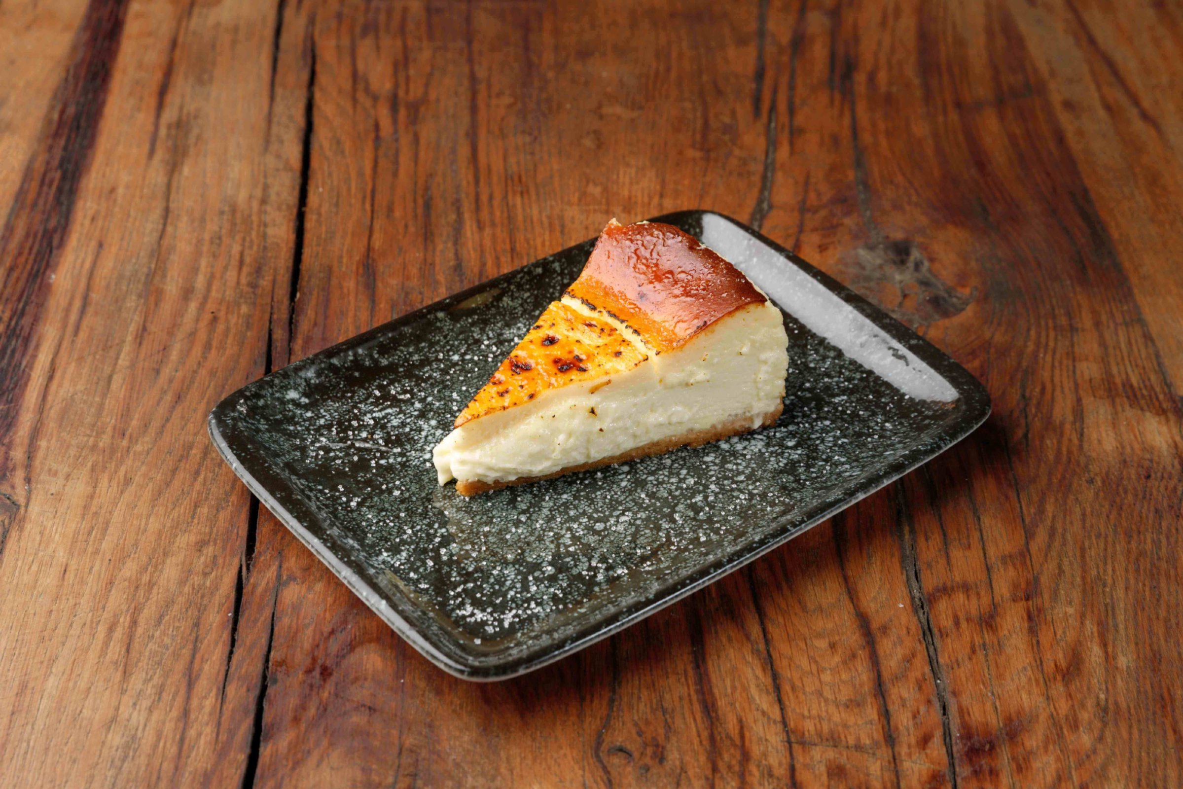 Burned Orange Basque Cheesecake
