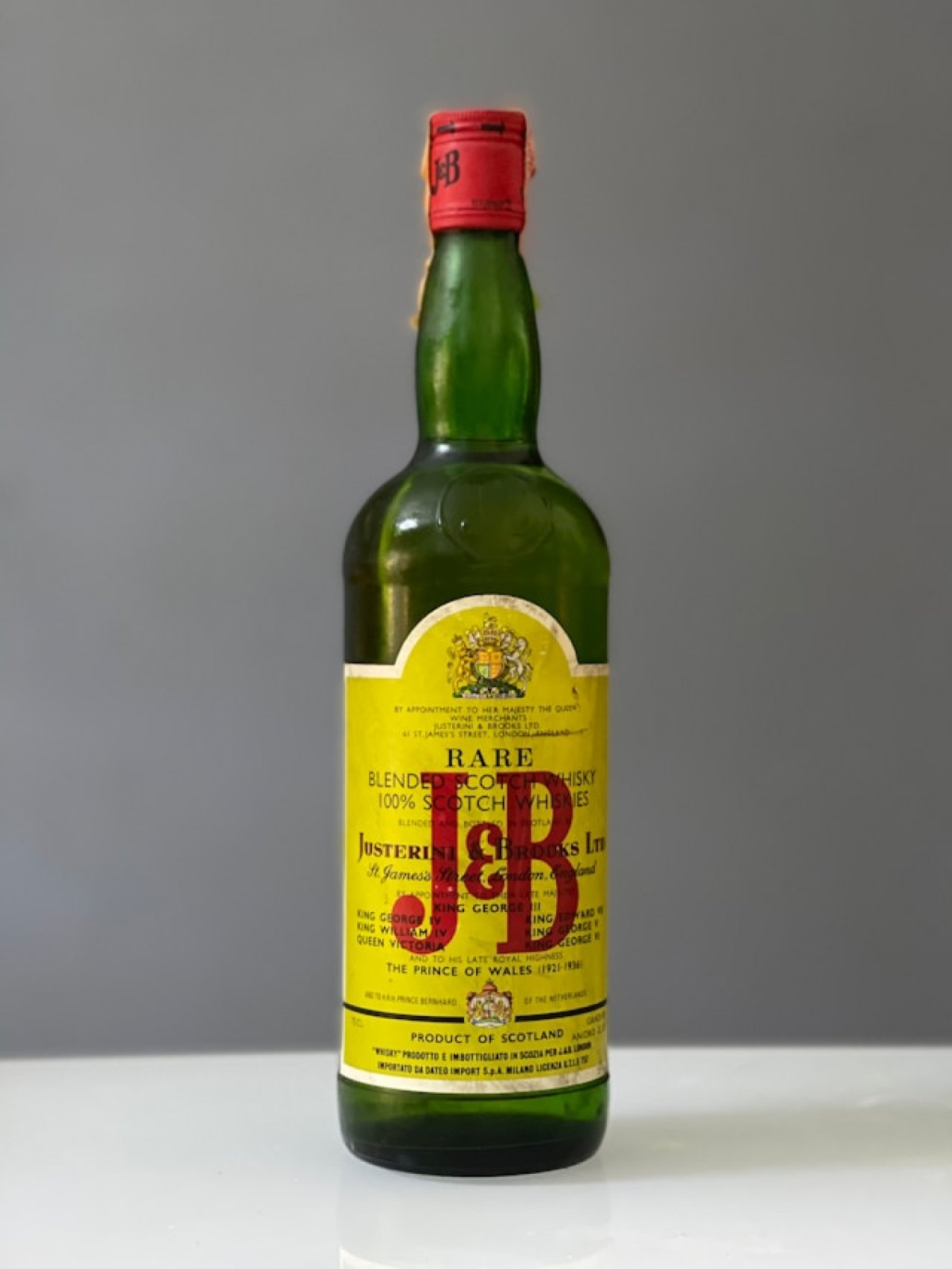 J&B BOTTLE