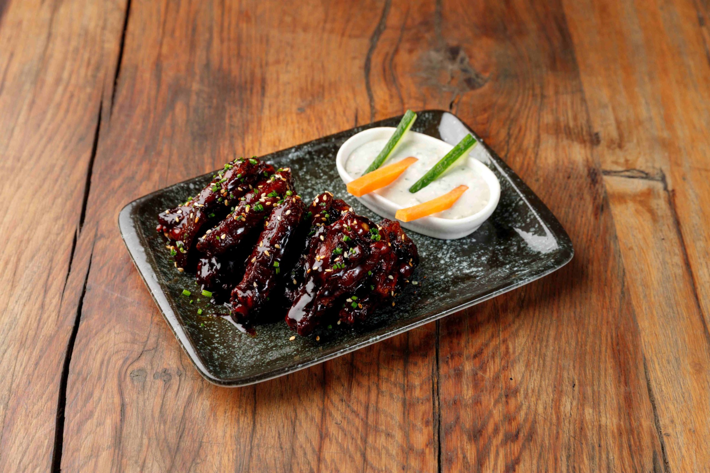 Korean BBQ Chicken Wings